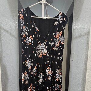 Floral Wrap Dress - Petite